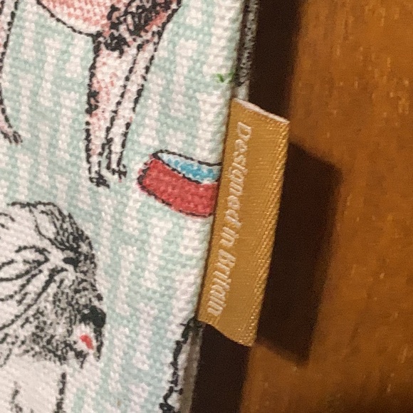 MILLY GREEN- Canvas Bag with Snap. Lots of Doggies 😍 Designed in Britain 🇬🇧 - Picture 6 of 13